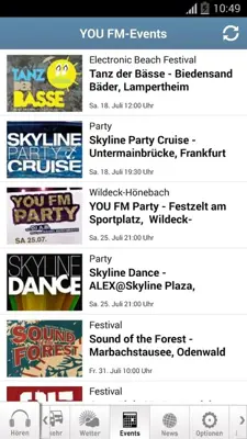 YOU FM android App screenshot 2