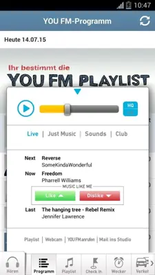 YOU FM android App screenshot 8